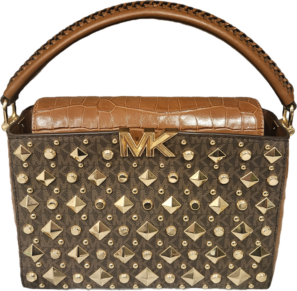 Michael Kors Karlie Studded Satchel (Pre-Owned)