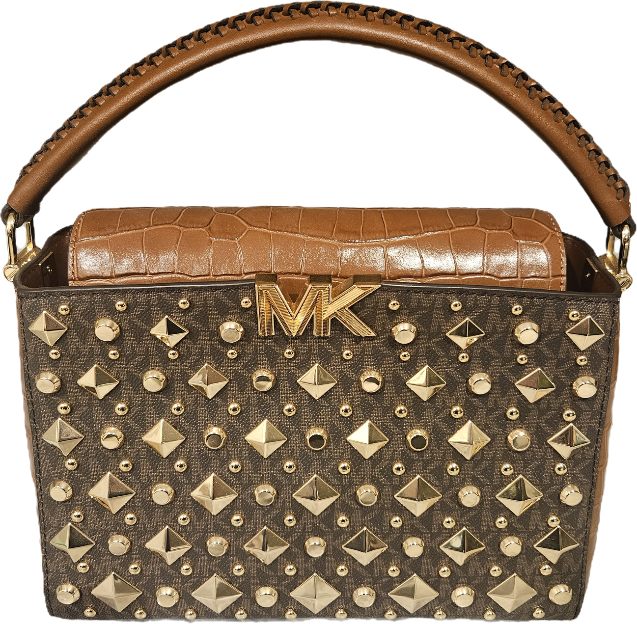 Michael Kors Karlie Studded Satchel (Pre-Owned)