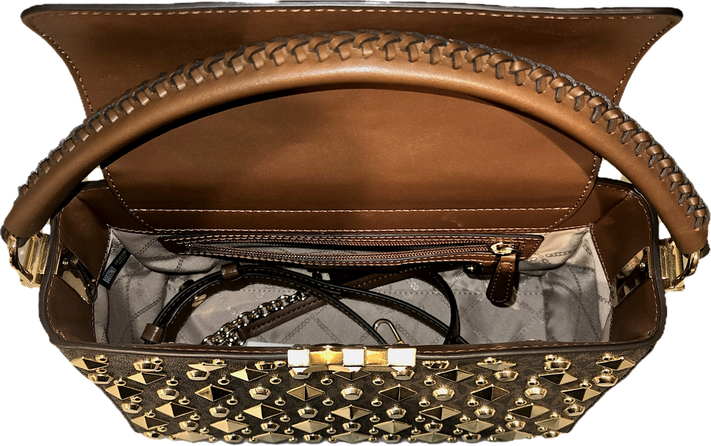 Michael Kors Karlie Studded Satchel (Pre-Owned)