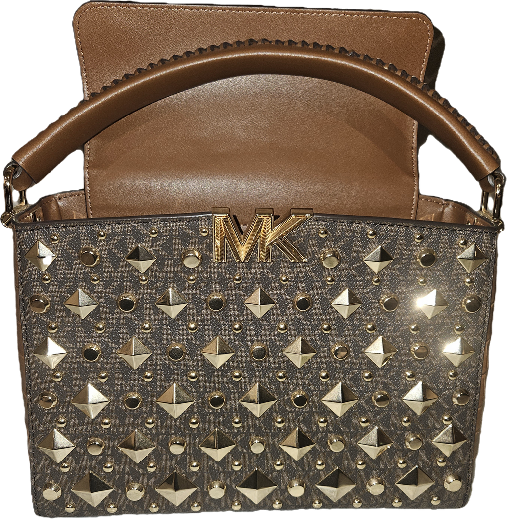 Michael Kors Karlie Studded Satchel (Pre-Owned)
