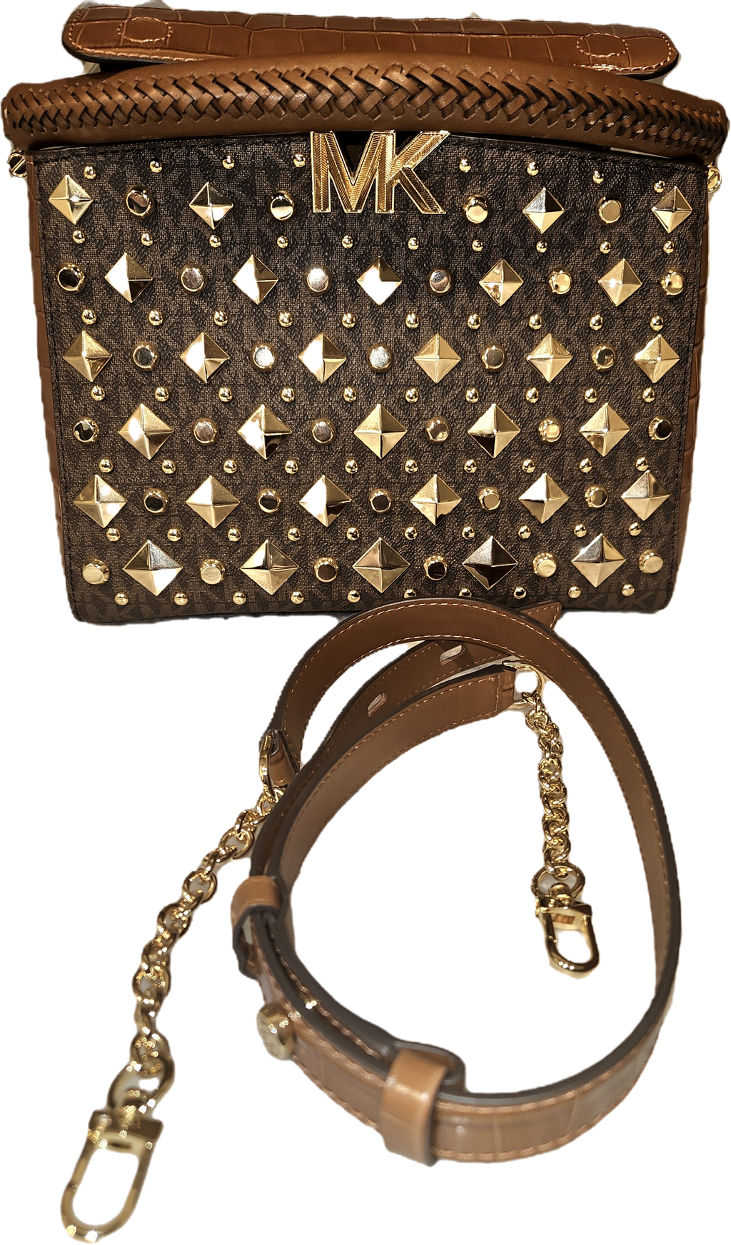 Michael Kors Karlie Studded Satchel (Pre-Owned)