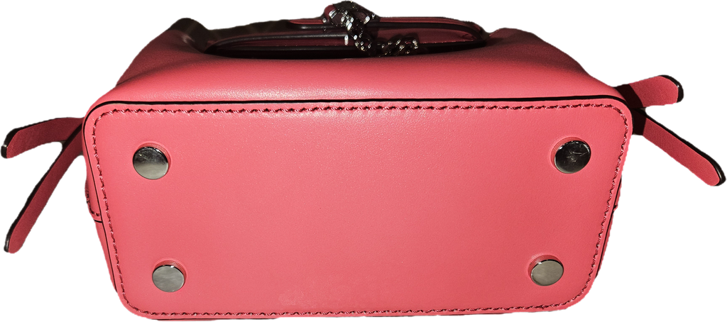 Michael Kors Signature Logo Small Hamilton Legacy Belted Satchel